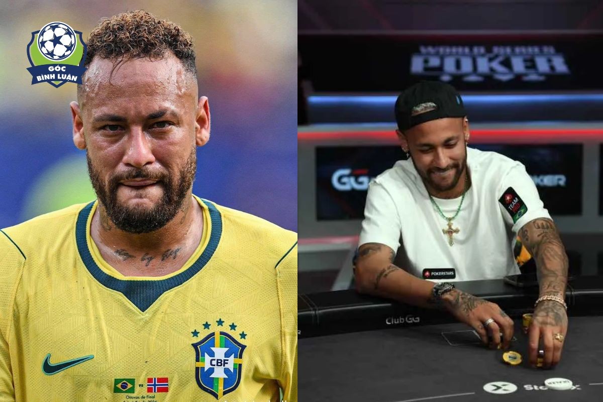 Neymar bị chỉ trích vì bỏ bê tập luyện, đánh Poker khi chấn thương  sau World Cup